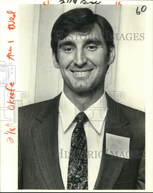 1980 Press Photo Judge Arthur O'Keefe, Section A. First City Court - nob11559 - Historic Images
