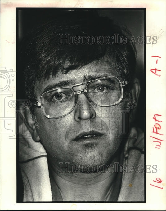 1981 Press Photo Sheriff Foti says the prison is like "a community of itself." - Historic Images