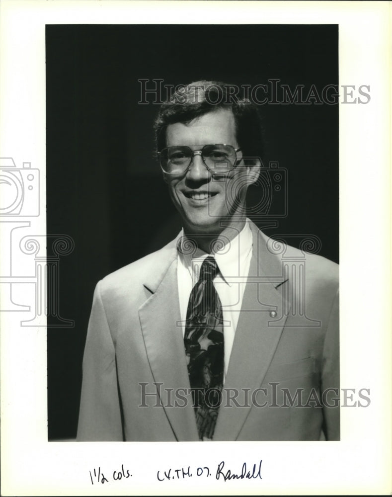 1995 Press Photo Randall Feldman, WYES President of New Orleans&#39; PBS affiliate - Historic Images