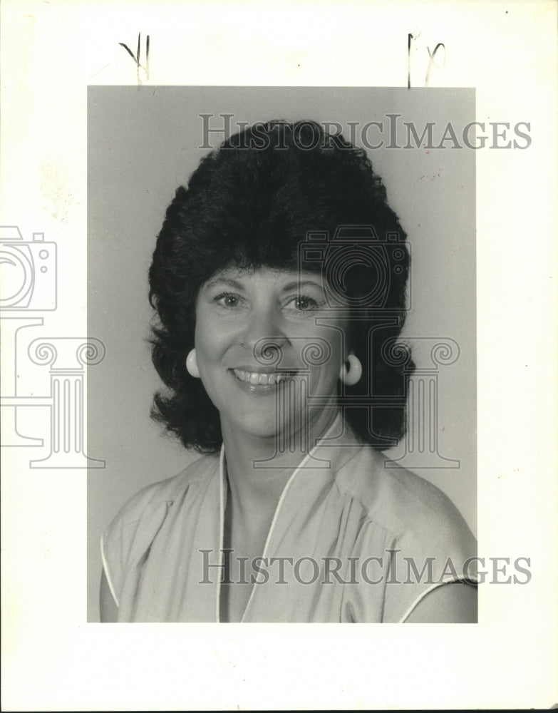 1983 Press Photo Mrs. James Fonte Jr., president of Inner Wheel Club of Metairie - Historic Images