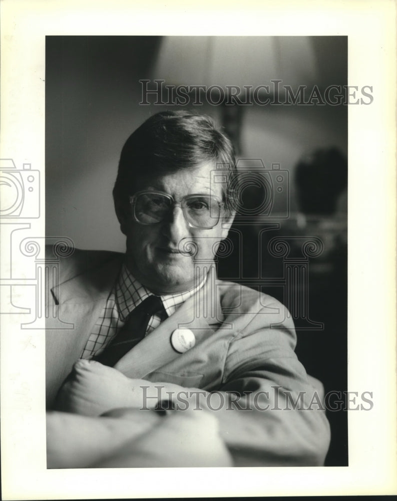 1989 Press Photo British photographic museum director Colin Ford - nob12028 - Historic Images