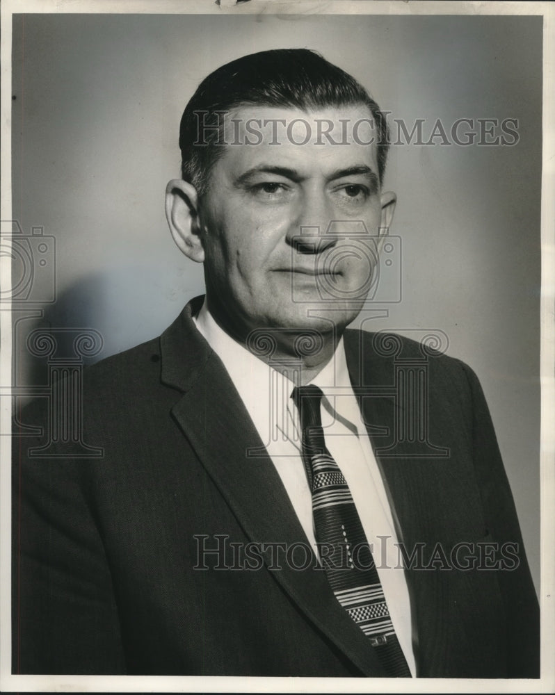 1961 Press Photo F.V. Franko, Federal Bake Shop manager - nob12085 - Historic Images