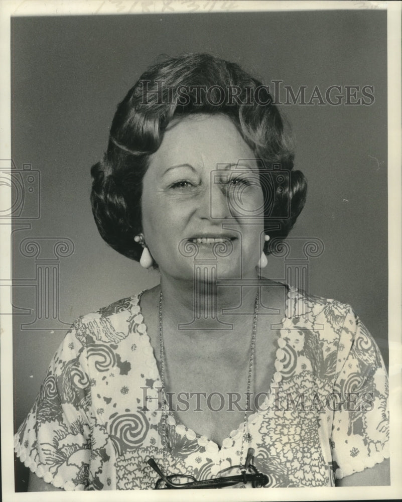 1978 Press Photo Mrs. Rene Fransen as president of Lake Terrace Garden Club - Historic Images