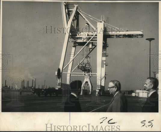 1969 Richard Montgomery, Capt. Henry Joffray and H.J. Hinrichs tour. - Historic Images