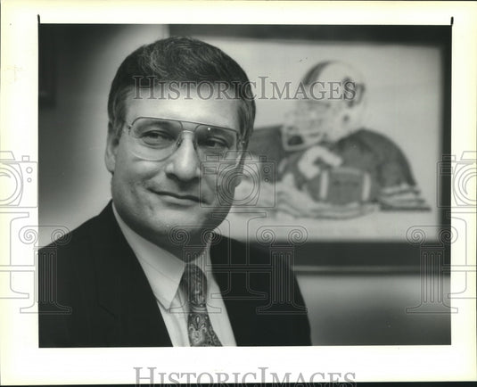 1991 Press Photo Wayne Francingues, former Tulane football player - Historic Images