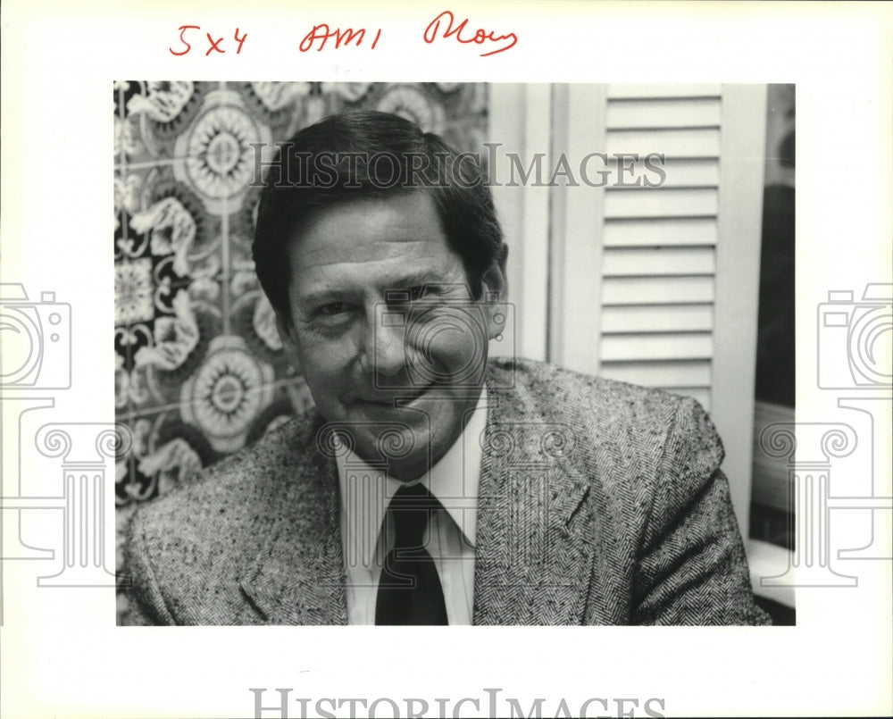 1991 Press Photo Francis Fraenkel, financial advisor. - Historic Images