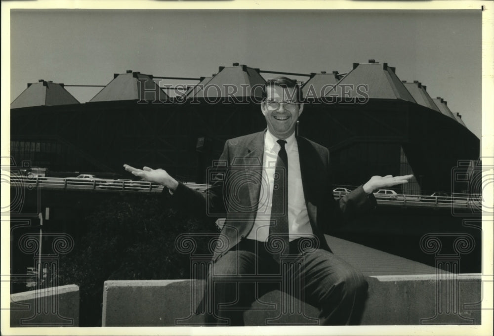 1988 Press Photo Don Fowler, Democratic national Convention executive in Atlanta - Historic Images