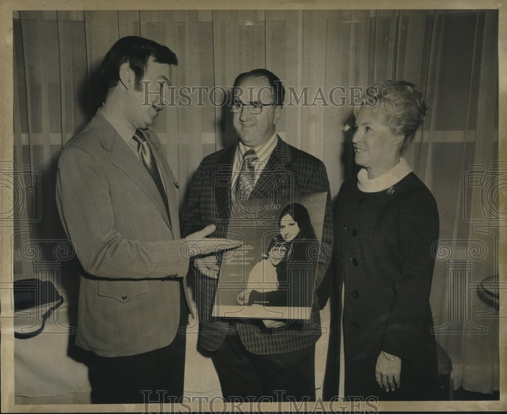 1973 Press Photo National Association for Retarded Children members meeting - Historic Images