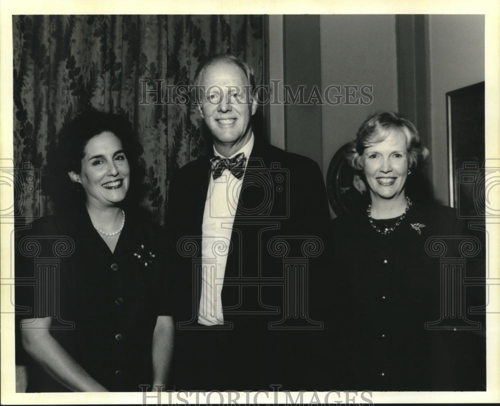 1994 Press Photo Poplar Forest - Debe Lykes, Richard &amp; Sandra Freeman - Historic Images