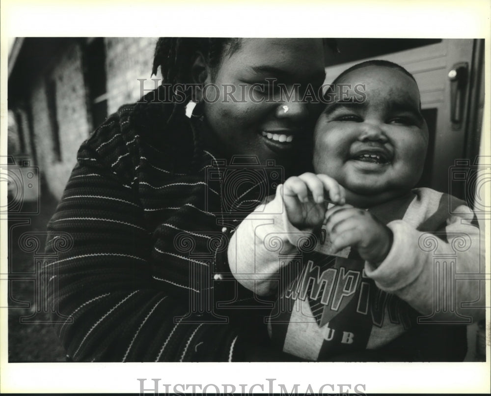 1994 Press Photo Ricardo Forbes, heart transplant recipient from Alexandria, La. - Historic Images