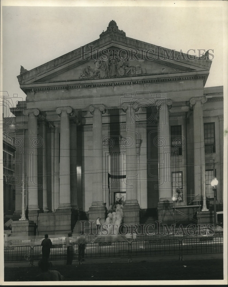 1964 Press Photo Gallier Hall in New Orleans. - nob13150 - Historic Images