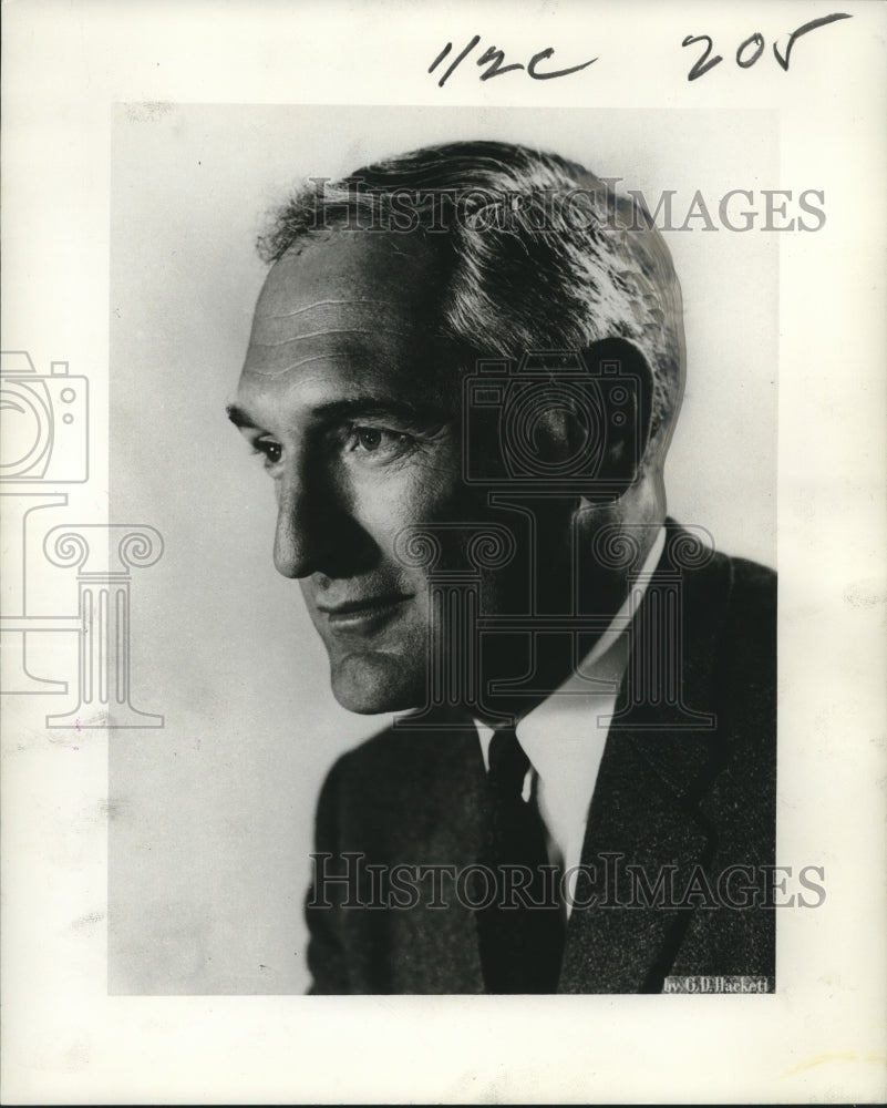 1966 Press Photo Dr. Charles Frankel, Educational and Cultural Affairs - Historic Images