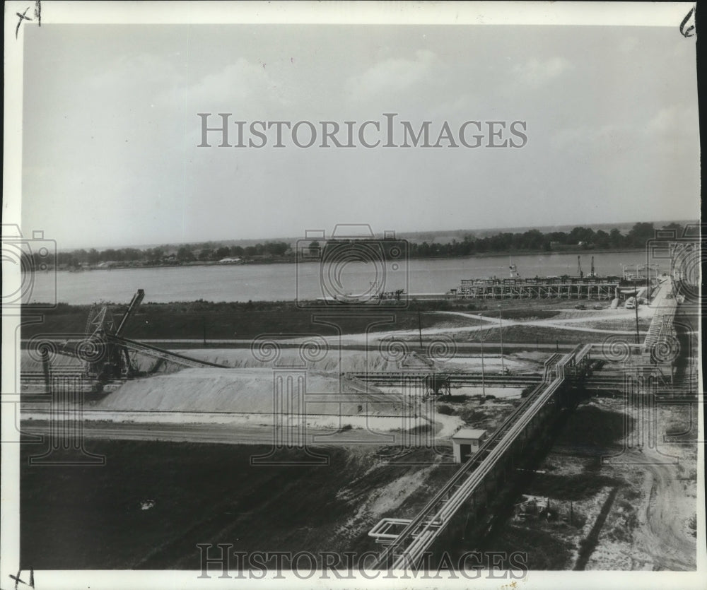 1969 Press Photo Freeport Chemical&#39;s new phosphoric acid production facility - Historic Images