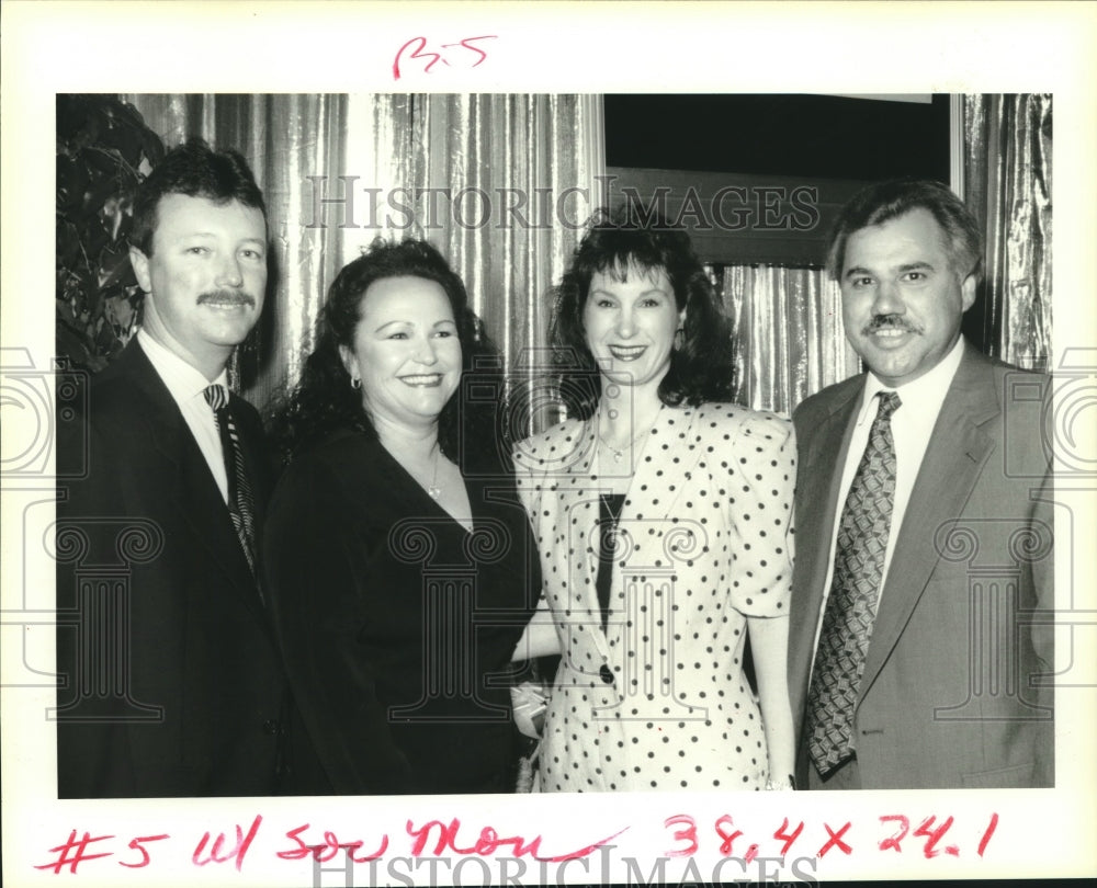 1994 Press Photo Benefactors attending the Archbishop Hannah Auction - Historic Images