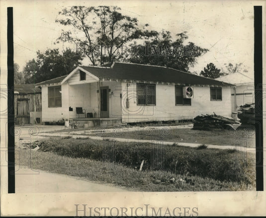 1963 Press Photo Federal Gambling Stamp-Home of illegal gambling operations - Historic Images