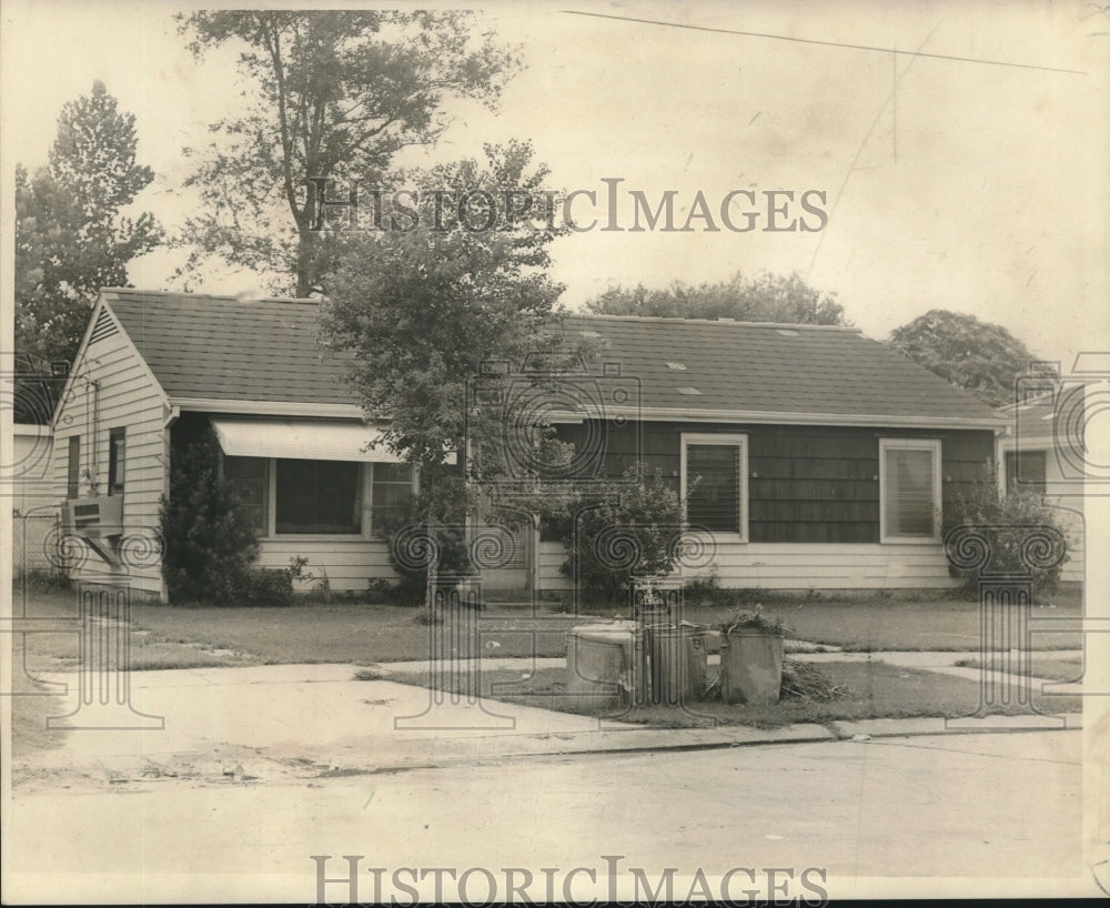 1966 Press Photo Kenner residence listed by nine Gambling Stamp Holders - Historic Images