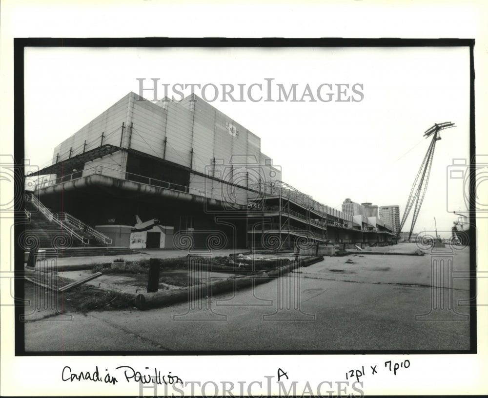 1992 Press Photo Canadian Pavilion, Gambling Casino in New Orleans - Historic Images