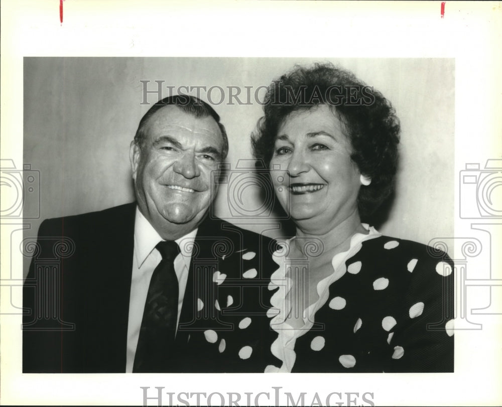 1992 Press Photo Richard and Doris Fridley at event - Historic Images