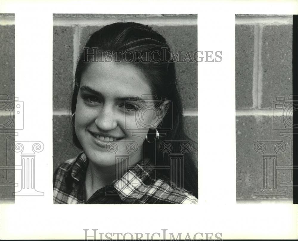 1995 Press Photo Alyssa Lyon all metro prep soccer - Historic Images