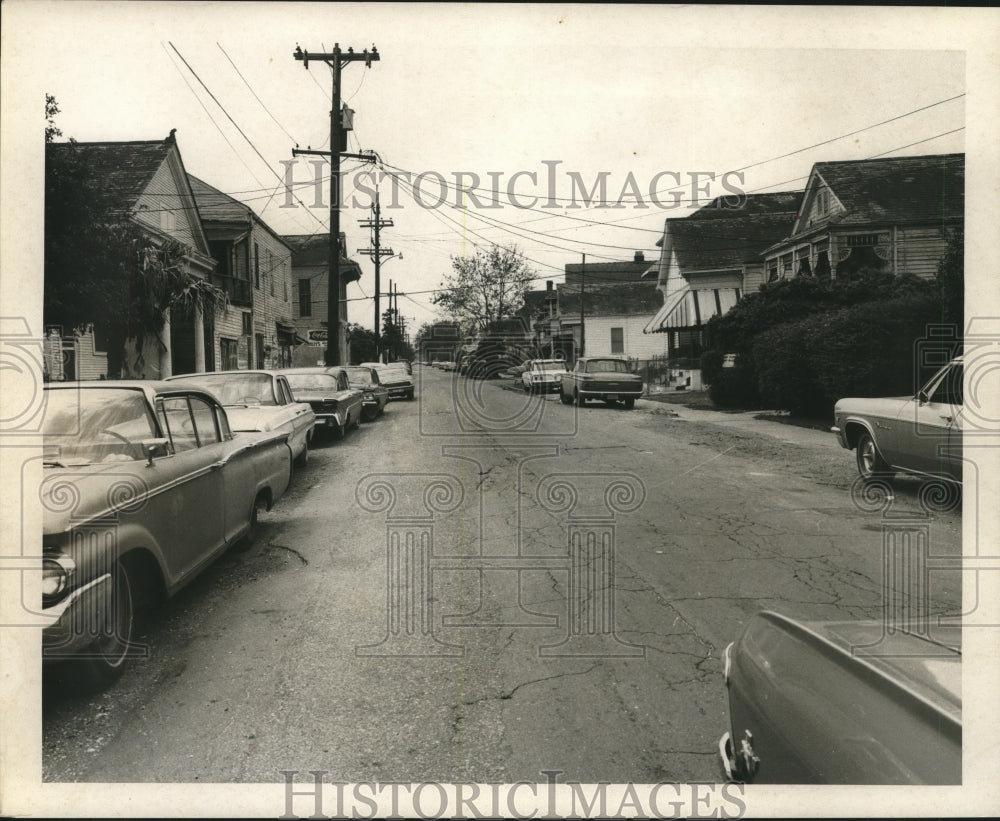 1970 Press Photo View of 1100 Block General Taylor - nob14266 - Historic Images