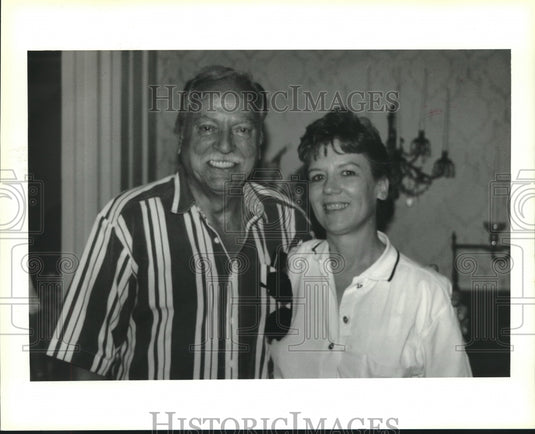 1999 Press Photo Mike & Doris Franklin at the Kole's hosted Media Breakaway - Historic Images