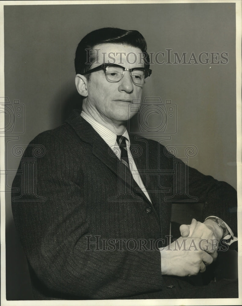 1964 Press Photo Dr. Harry Fritts, Jr. at Tulane Medical School medical meeting-Historic Images