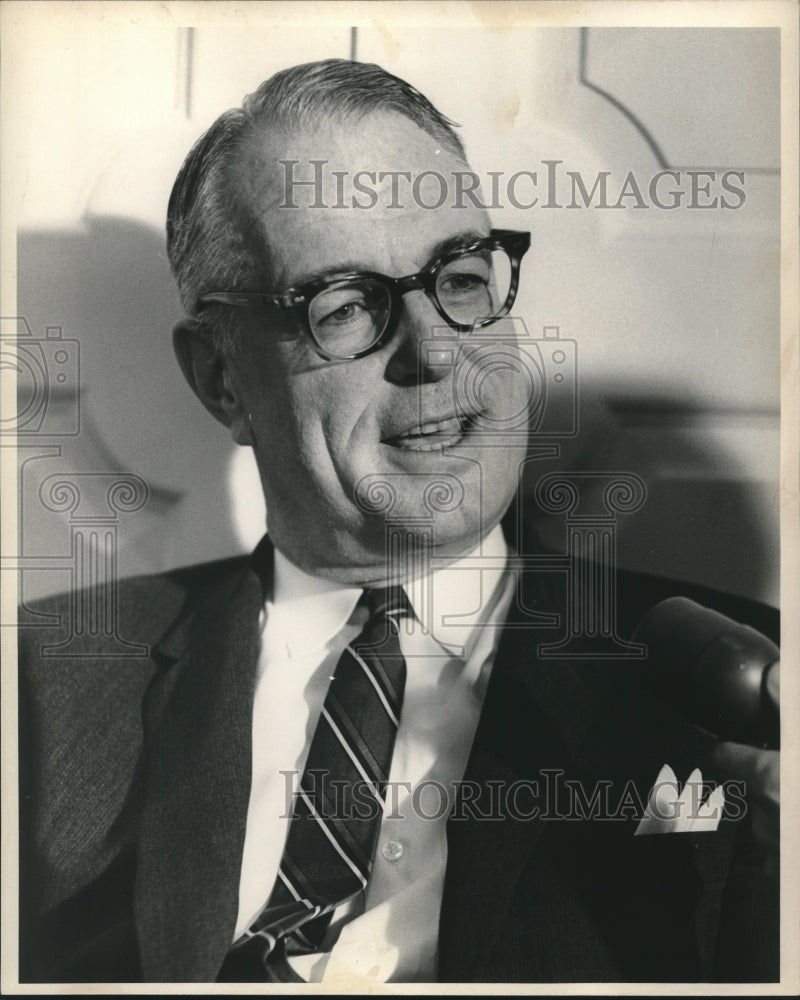1964 G. Keith Funston, President of the New York Stock Exchange. - Historic Images