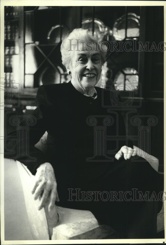 1989 Press Photo Michigan's Lt. Gov. Friffiths - Historic Images
