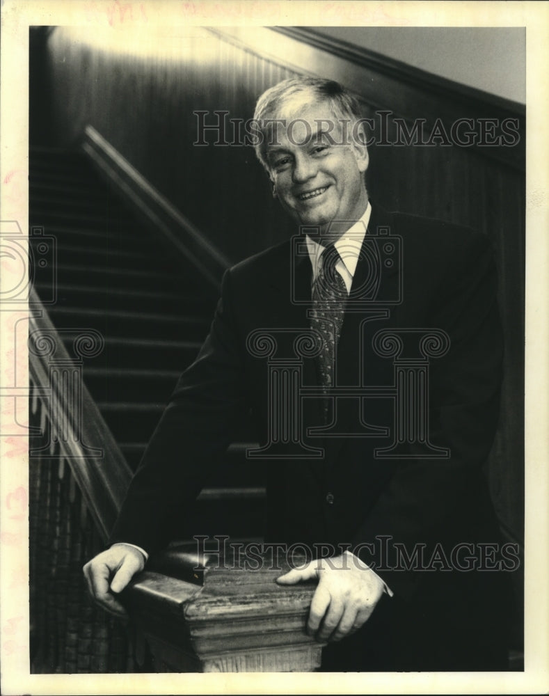 1992 Press Photo Mario Gabelli, Hugely Successful Money Manager - Historic Images