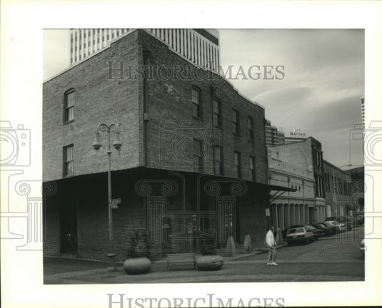 1993 Press Photo View of Fulton and Lafayette Street. - Historic Images