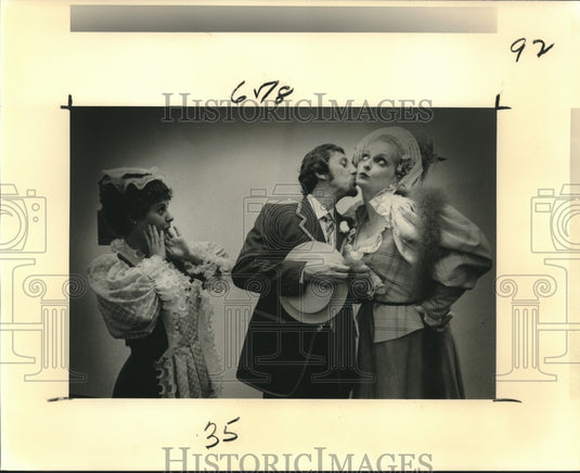 1978 Press Photo A scene from "Holding the Bag" performed at Tulane Center Stage - Historic Images
