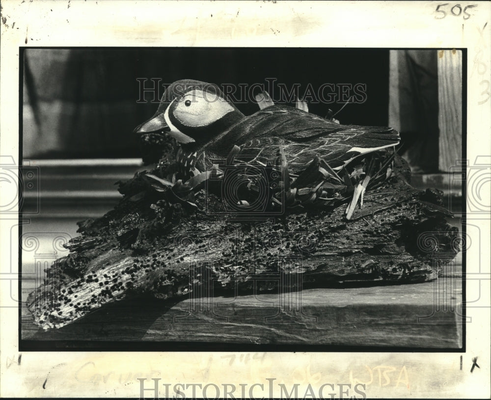 1982 Bobby Freire&#39;s re-creation of Louisiana&#39;s wildlife. - Historic Images