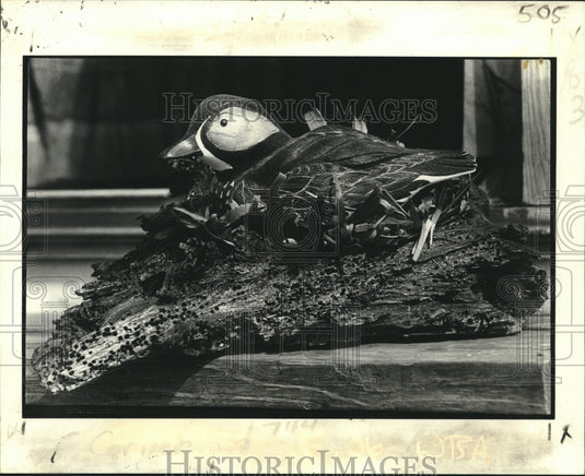 1982 Bobby Freire's re-creation of Louisiana's wildlife. - Historic Images