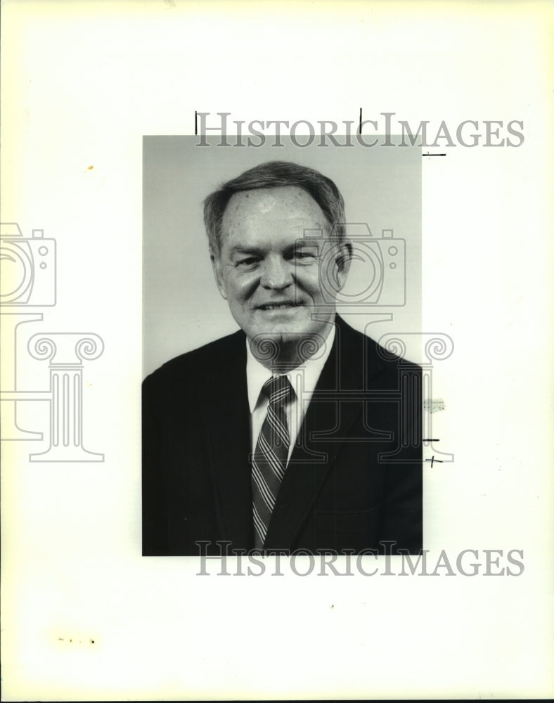 1990 Press Photo Judge H. Charles Gaudin, 5th Circuit Court of Appeal Candidate - Historic Images