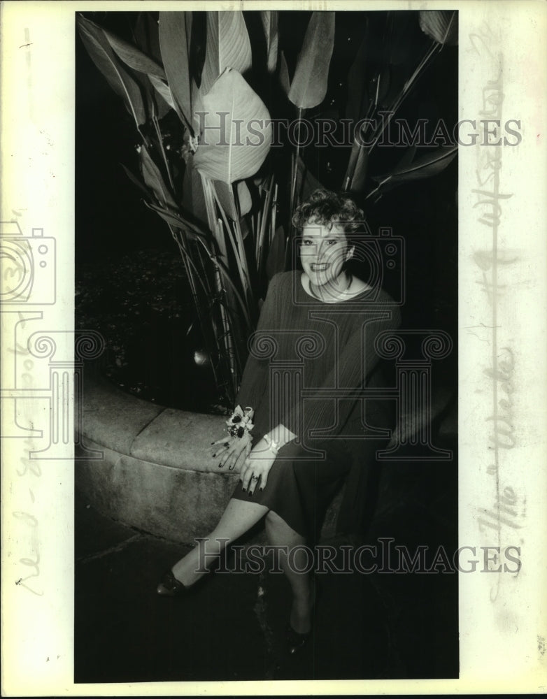 1989 Press Photo Patricia A. Garcia, Chairman, Young Lawyers Association - Historic Images