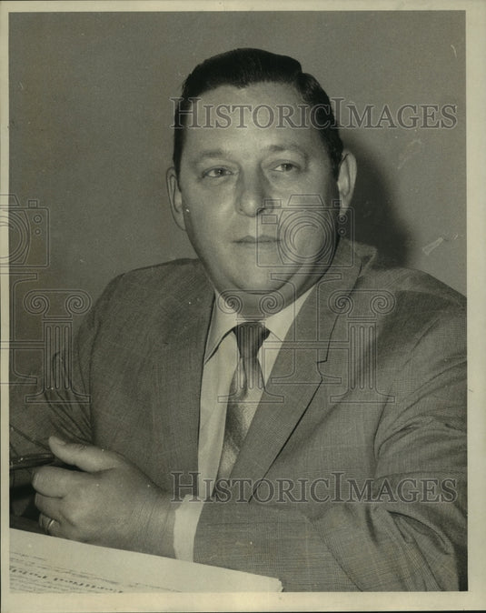 1969 Robert Garlic, Jr., President, State Board CPAs of Louisiana - Historic Images