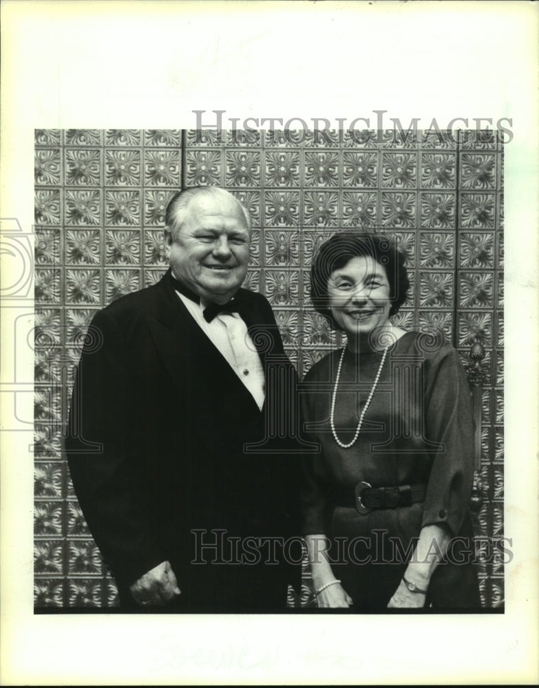 1991 Press Photo Attendees of Catholics Charities Ball, Fairmont Hotel - Historic Images