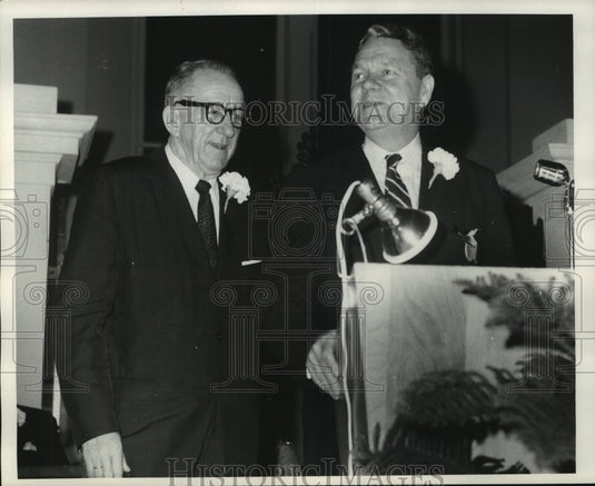 1968 Press Photo J.W. Gehrrin & T. Hale Boggs at Board Co. Title - nob16493-Historic Images