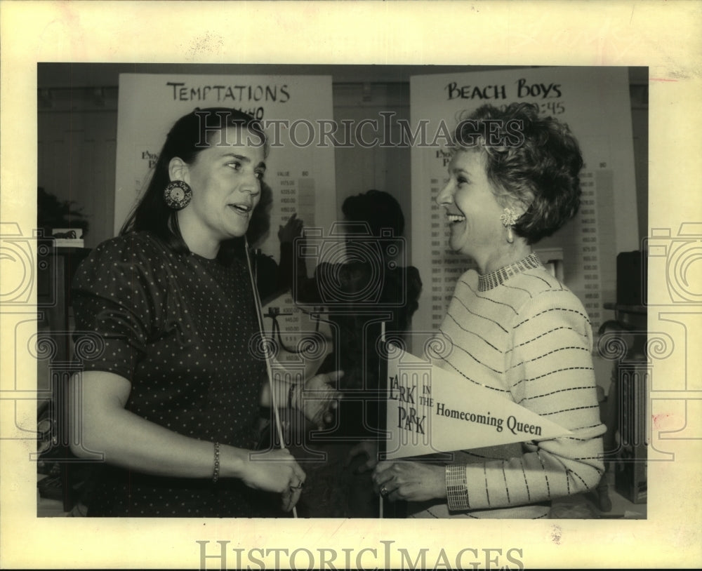 1992 Press Photo Katherine Gelderman and K.T. Snyder at Big Easy, Lark in Ark - Historic Images