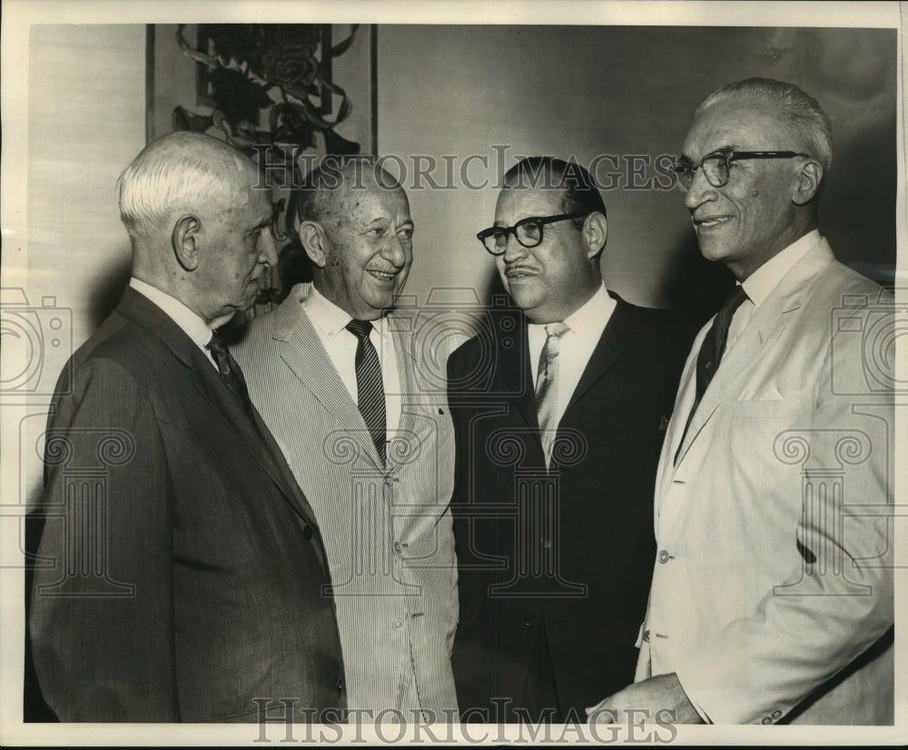 1964 Attendees of the lunch for the Mexican Consul General.-Historic Images