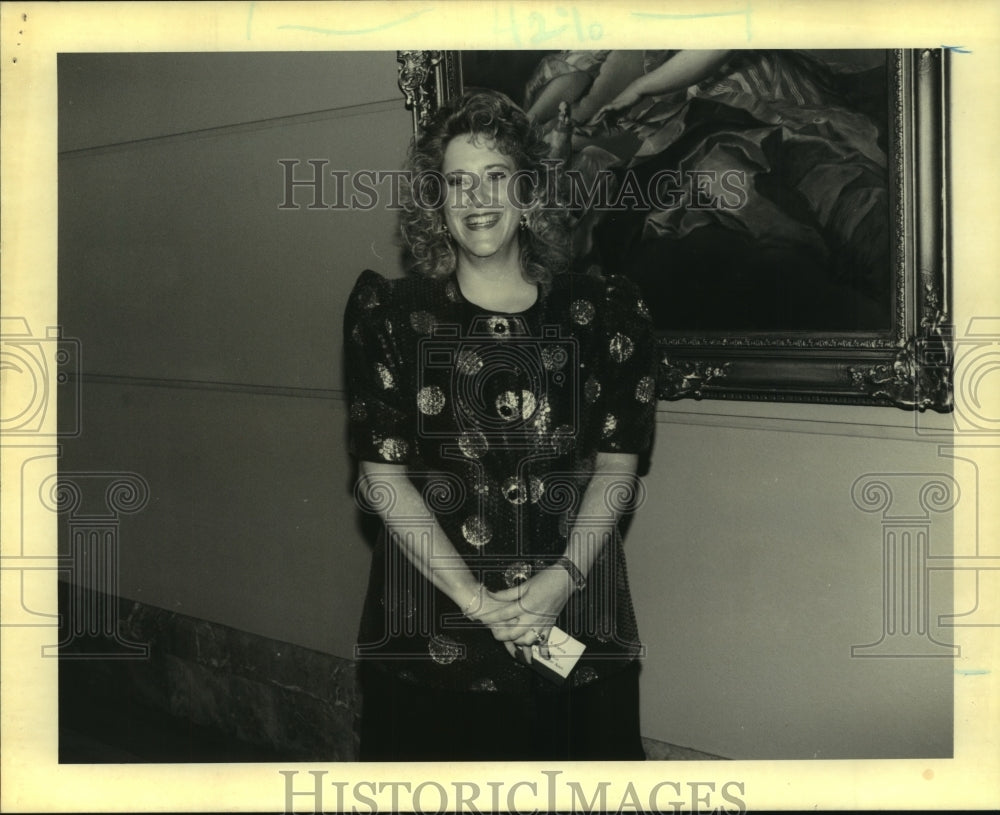 1992 Press Photo Patricia A. Garcia at New Orleans Bar Association Dinner - Historic Images