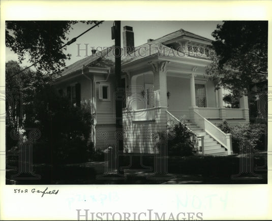 1994 Press Photo House at 5902 Garfield Street - Historic Images
