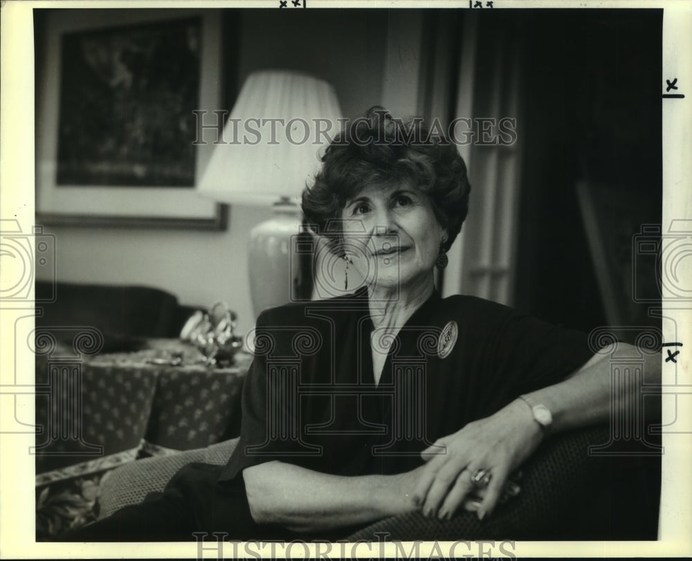 1990 Press Photo Margo Garon of Louisiana - Historic Images