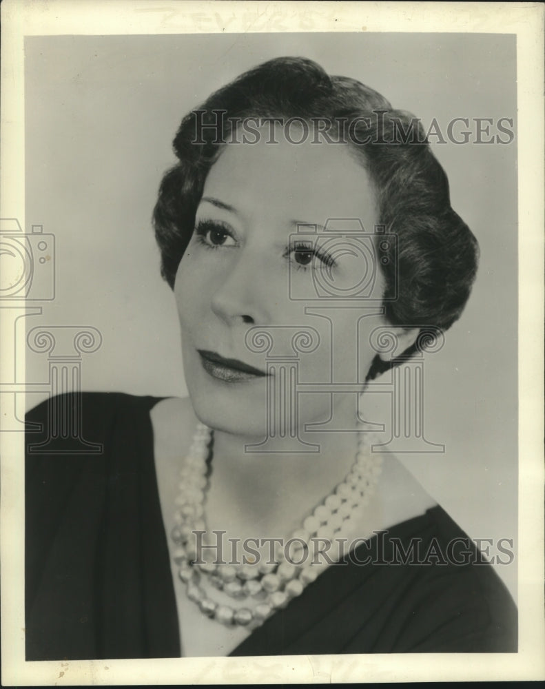 1963 Press Photo Mme. Fernande Garvin of France - nob17315-Historic Images