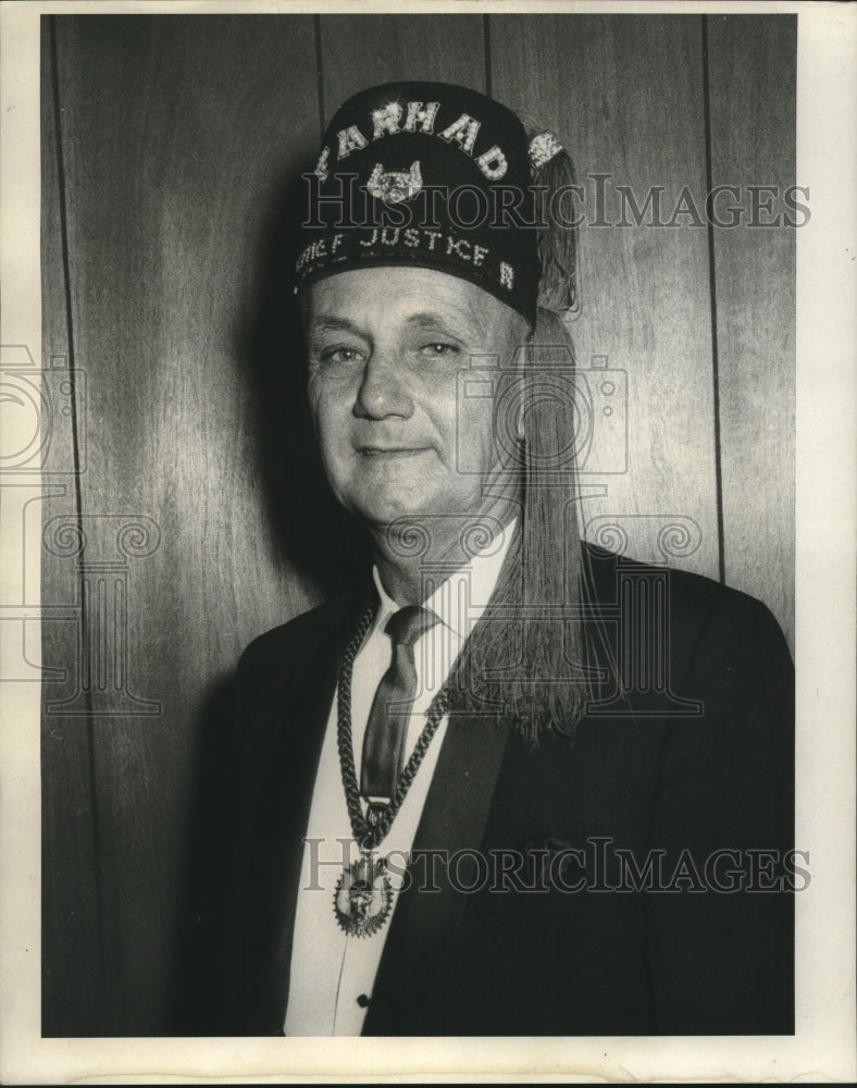 1969 Press Photo Joseph H. Garel - Monarch - Farhad Grotto Officers - nob17380 - Historic Images