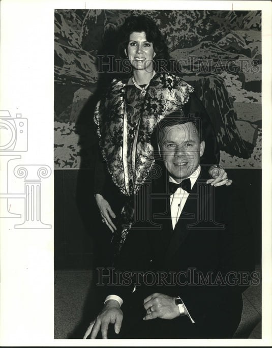 1988 Press Photo Donna and Richard Gardner, New Orleans Museum Fellows - Historic Images