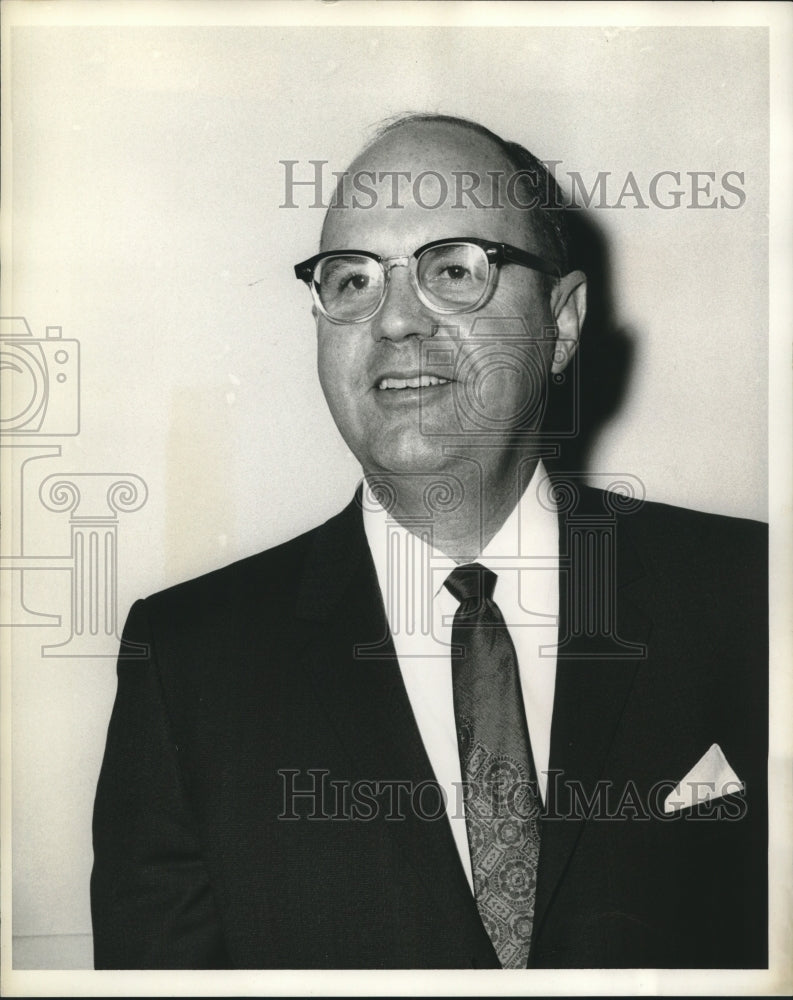 1968 Press Photo James C. Gardner, chairman of Louisiana Science Foundation-Historic Images