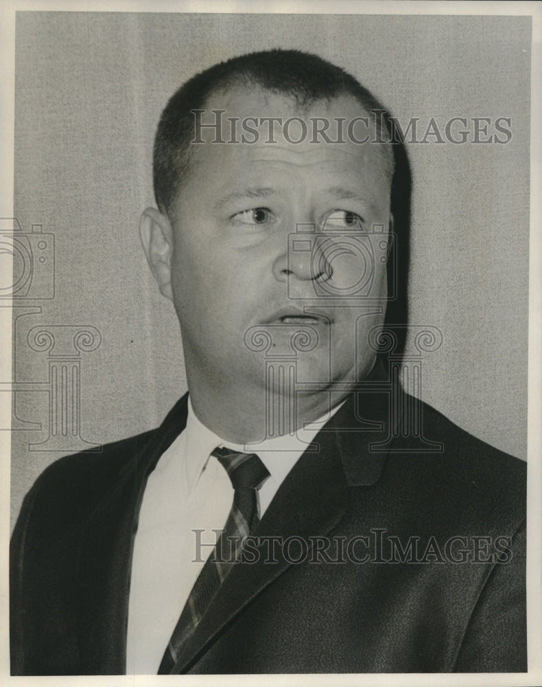 1966 Press Photo Joseph E. Fryar, Young Democrats of Louisiana - nob17461 - Historic Images