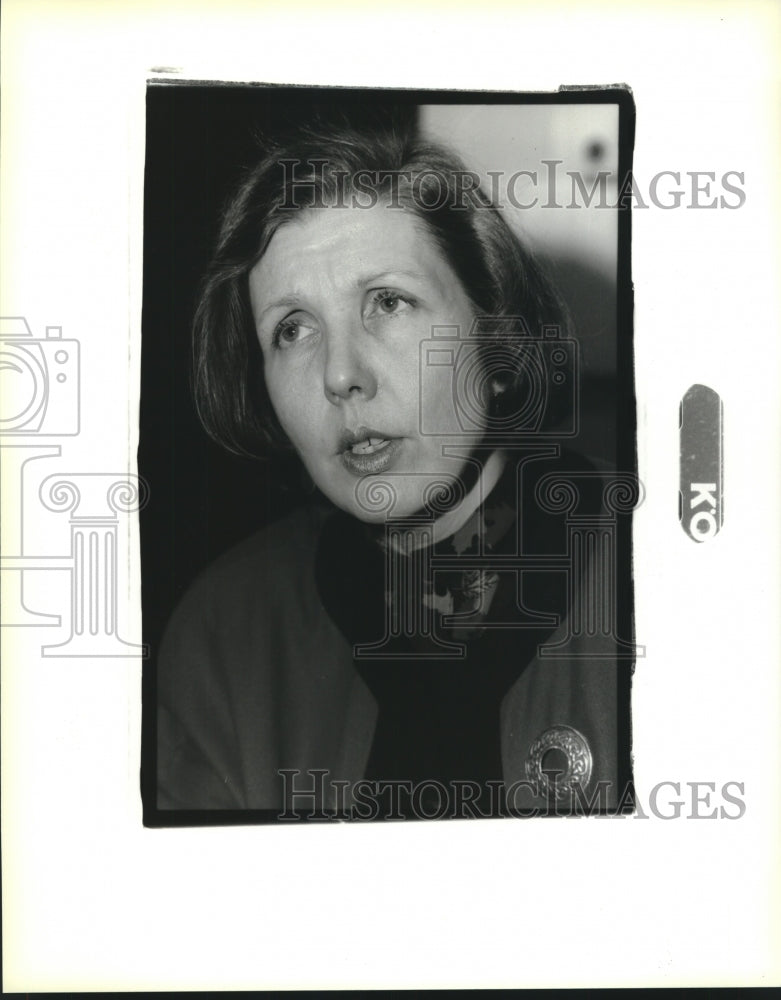 1993 Press Photo Kristine Gebbie, new Federal AIDS Czar - Historic Images