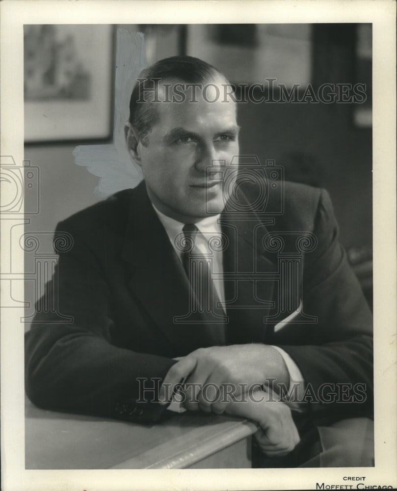 1958 Press Photo Dr. Sprague H. Gardiner, obstetrics - nob17687 - Historic Images